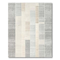 Serene Geometric Neutral Rug