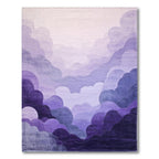 Serene Purple Cloud Rug