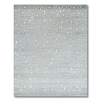Soft Gray Starry Dreamy Rug