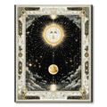 Starry Black Gold Mystic Rug(Black)