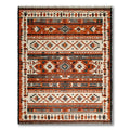 Terracotta Tribal Geometric Warm Rug(Red)