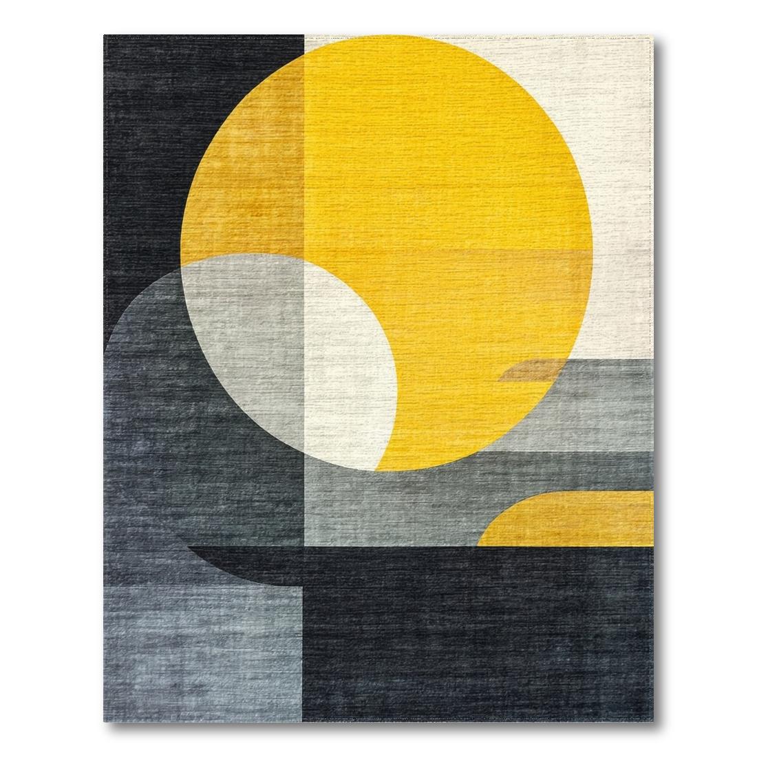 Vibrant Geometric Modern Rug