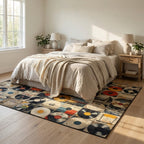 Vintage Vinyl Collage Rug