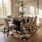 Vintage Vinyl Collage Rug